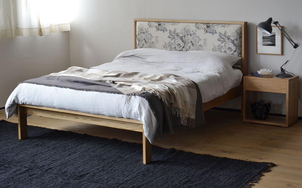 Shetland upholstered bed - monance