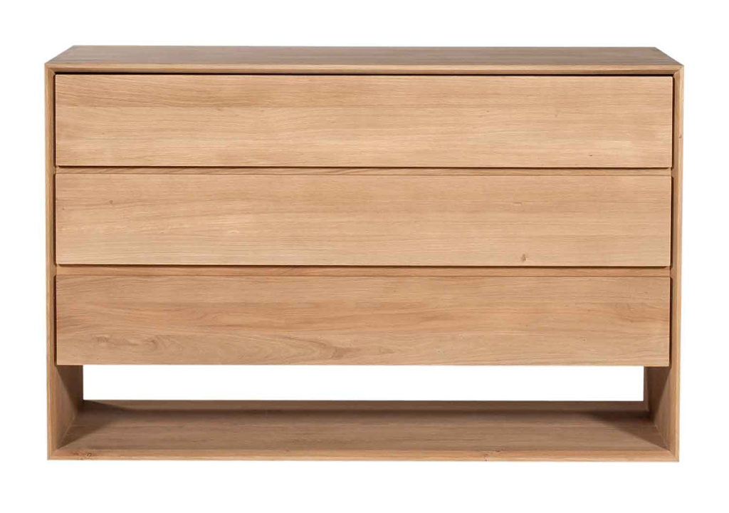 ethnicraft nordic oak chest of drawers