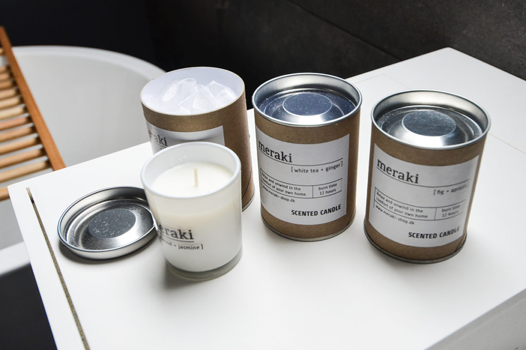 meraki scented candles