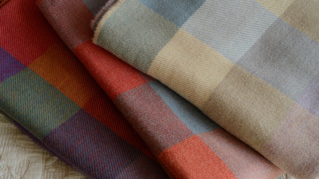 3 colourways   merino lambswool throws