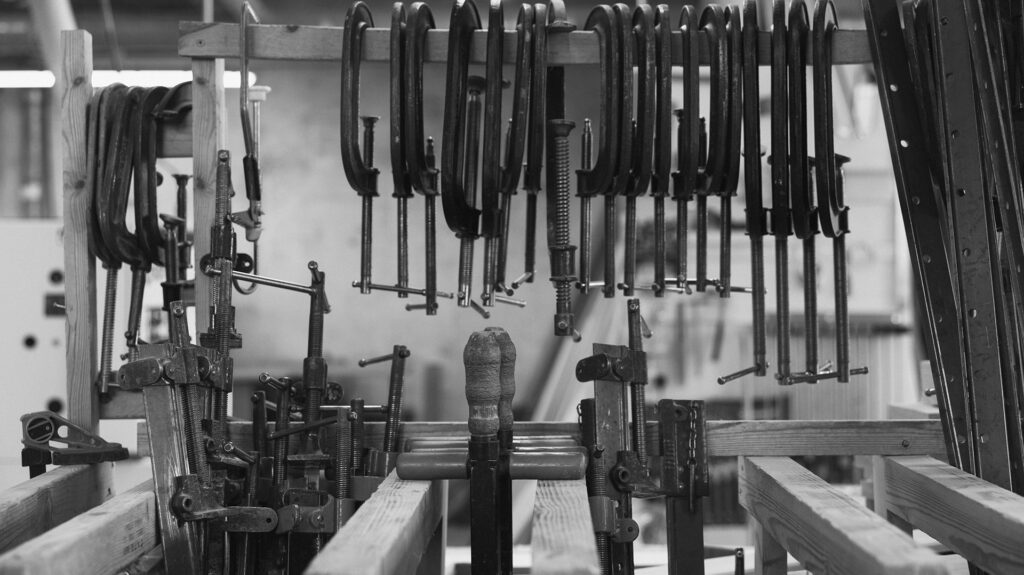 NBC workshop clamps BW