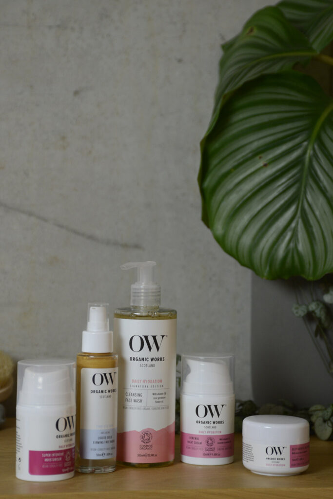 OW organic face care portrait