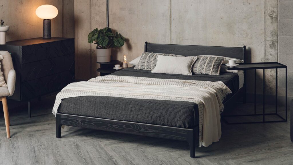Pimlico bed black finish 2023