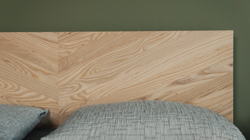 ash hathersage headboard detail super king