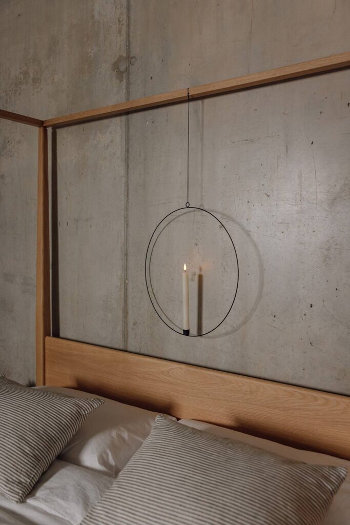 battery powered candle holder ring