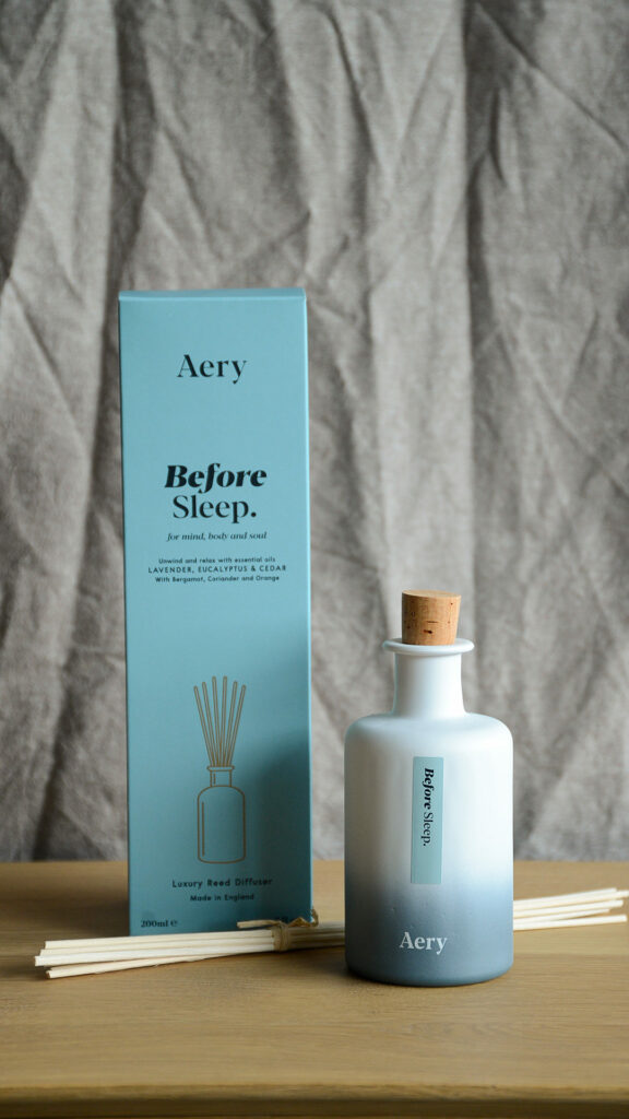before sleep diffuser portrait with box