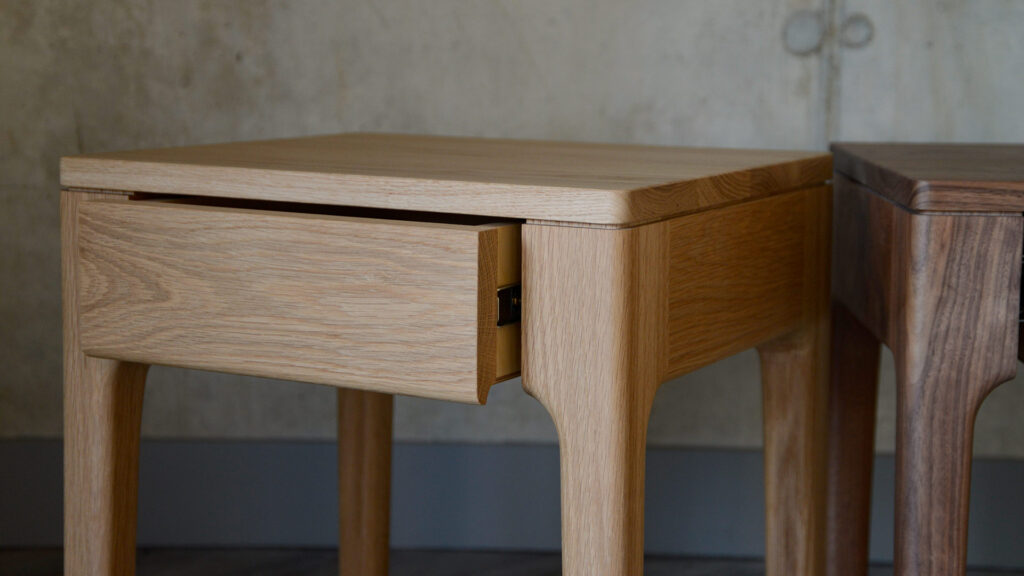 camden drawer tables drawer detail
