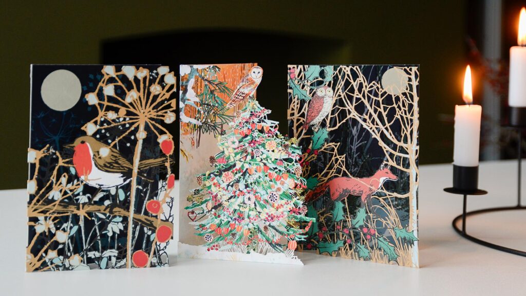 lasercut christmas cards