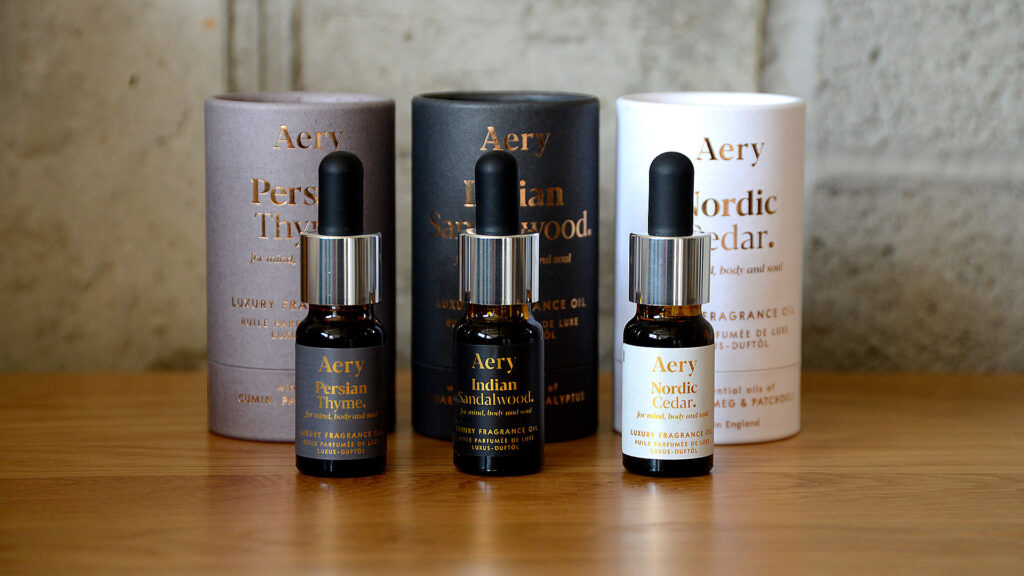 luxury scented oils from aery