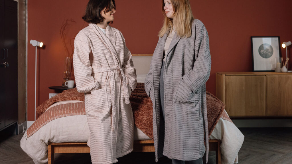 luxury waffle robes
