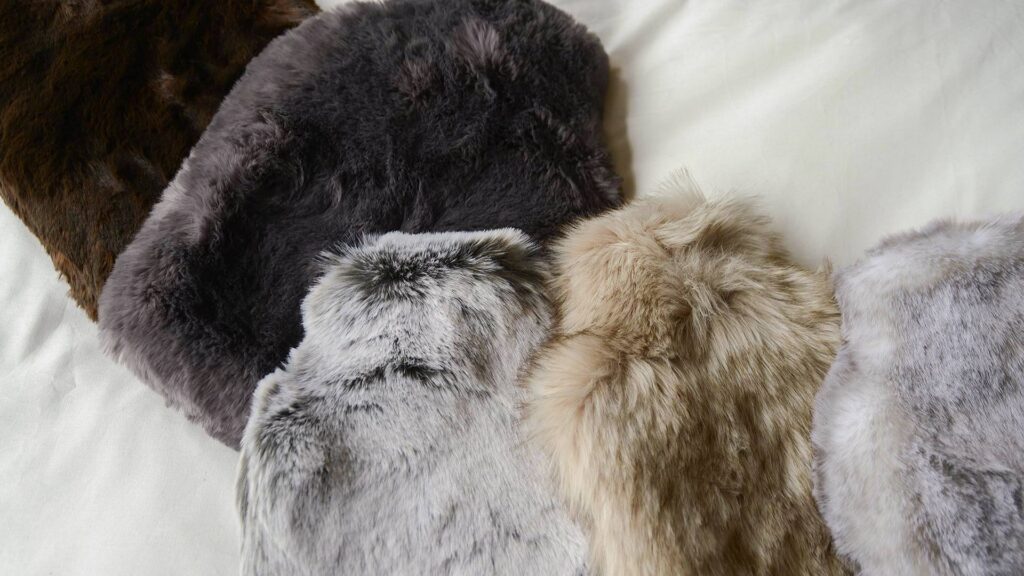 natural look faux fur hot water bottles 1