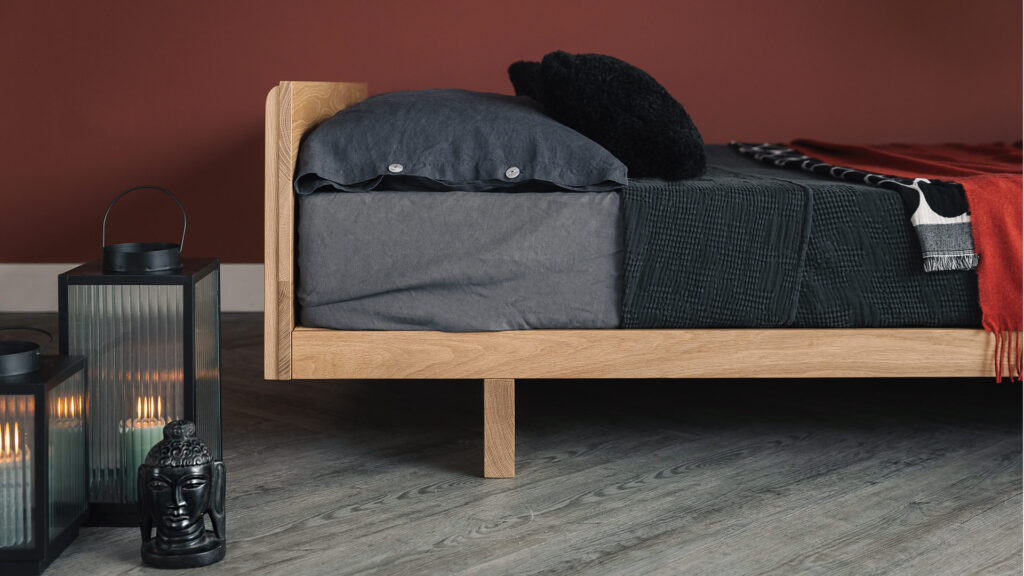 solid oak kumo side profile