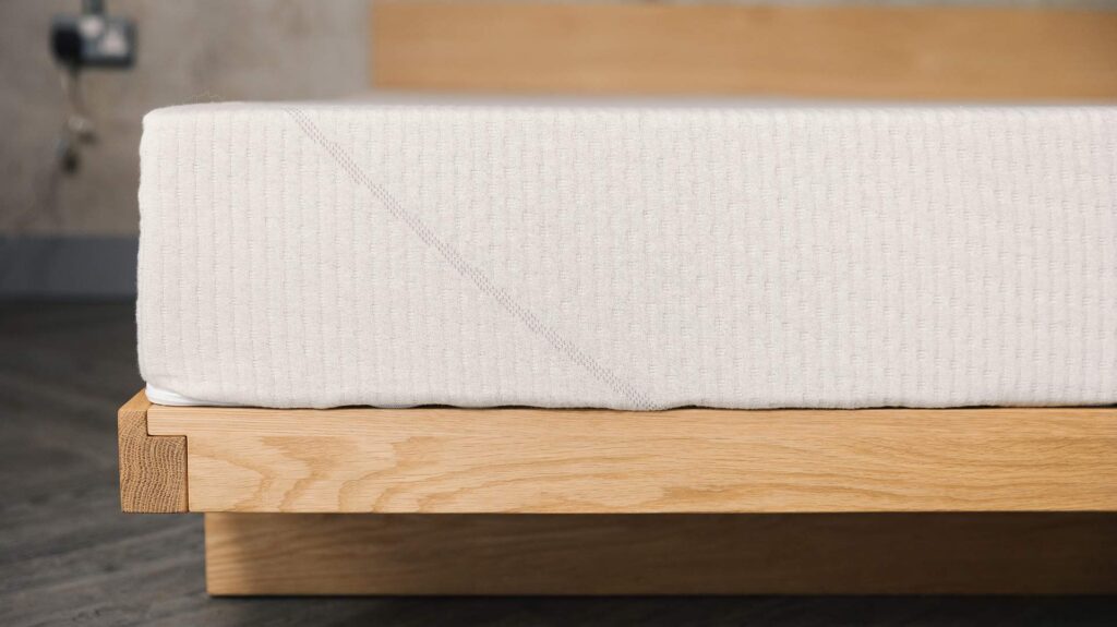 talalay latex mattress detail