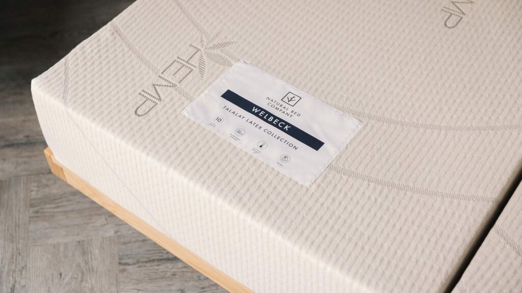 talalay latex mattress welbeck detail